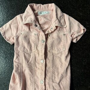 Zara toddler girl pink dress